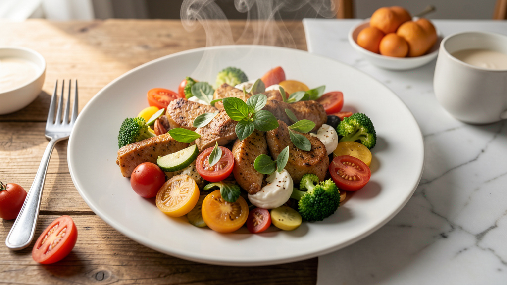 Platos saludables para niños que