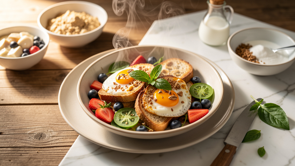 Ideas de desayunos saludables y